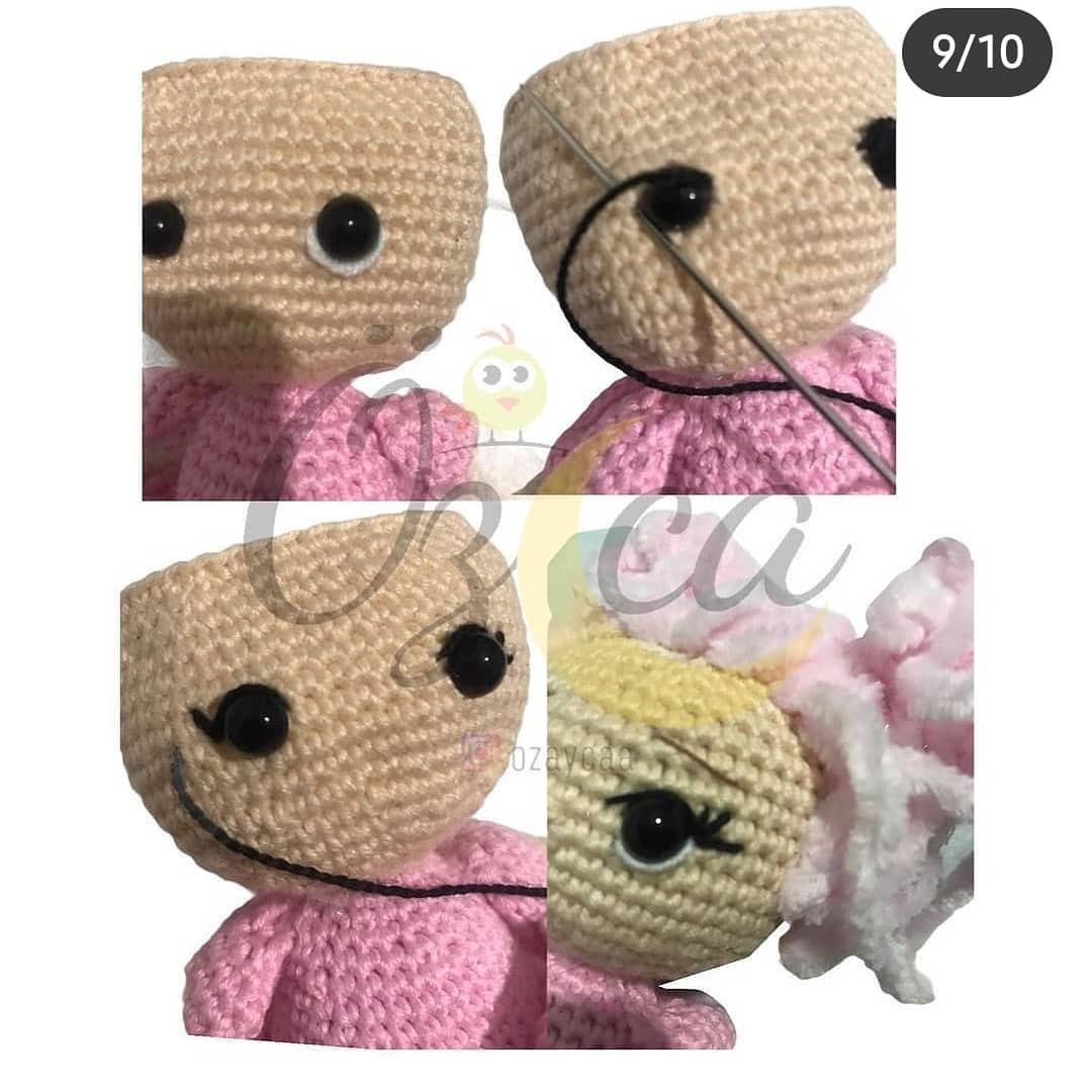 Ücretsiz Amigurumi Bebek Şeması - 2. Bölüm