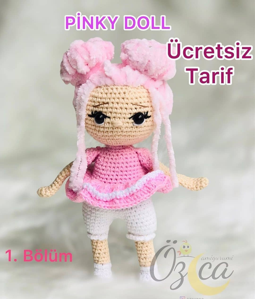 Ücretsiz Amigurumi Bebek Şeması - 2. Bölüm