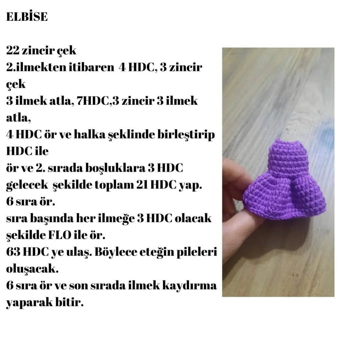 Ücretsiz Amigurumi Bebek Şeması Günaydın herkese haftasonunuz
