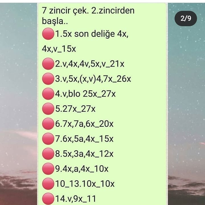 Ücretsiz Amigurumi Bebek Şeması  güzel