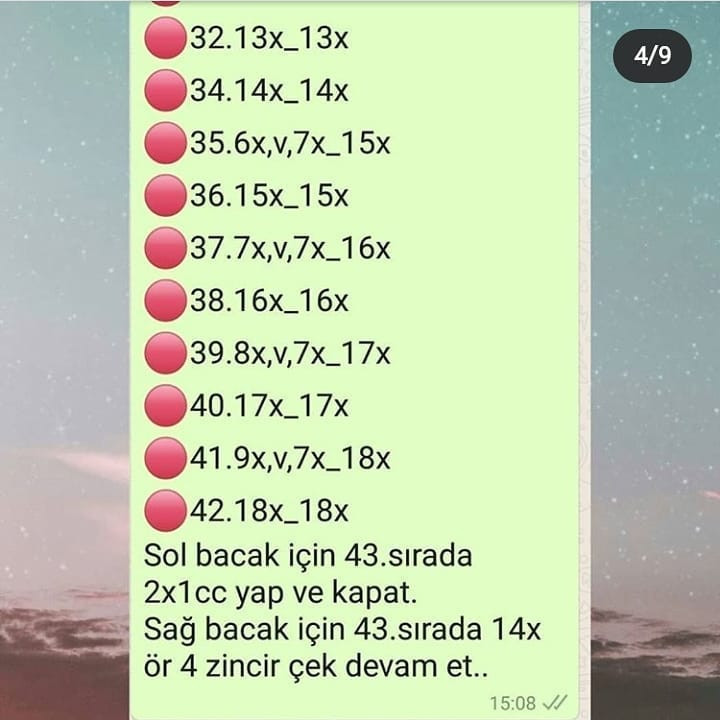 Ücretsiz Amigurumi Bebek Şeması  güzel