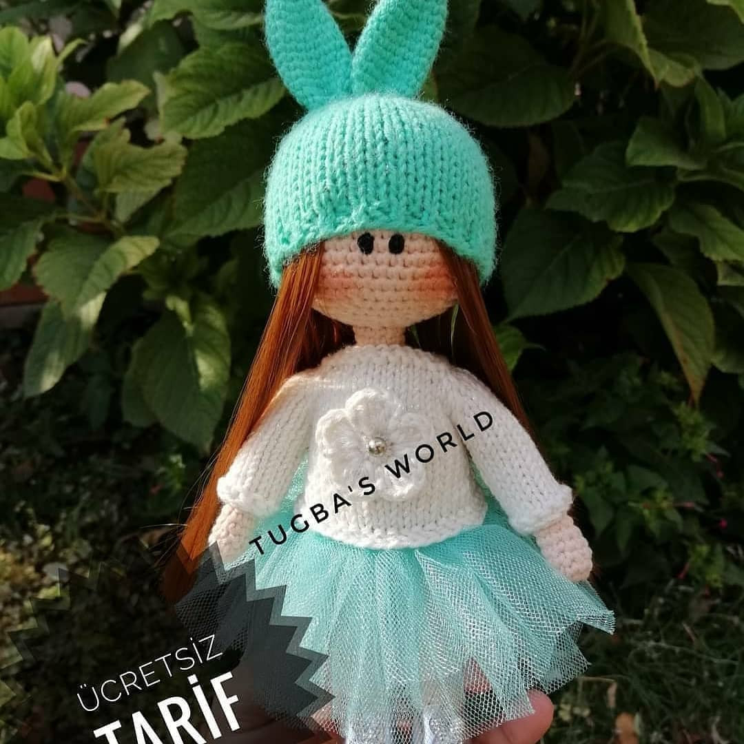 Ücretsiz Amigurumi Bebek Tığ İşi Tarifi