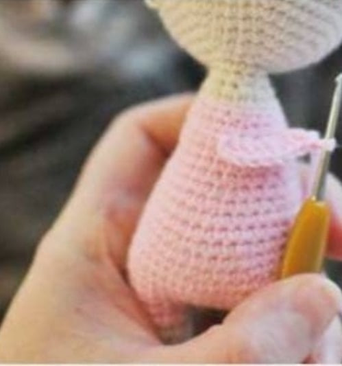 Ücretsiz Amigurumi Bebek ve Domuz Şeması