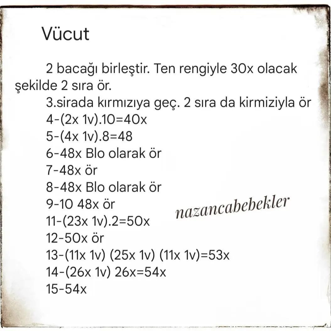 Ücretsiz Amigurumi Flamenko Bebek Tarifi