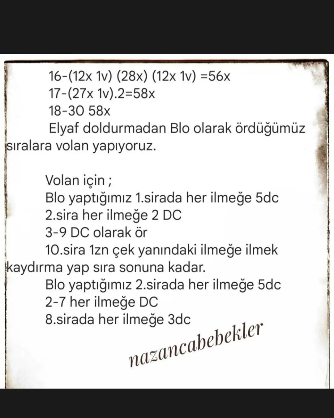 Ücretsiz Amigurumi Flamenko Bebek Tarifi