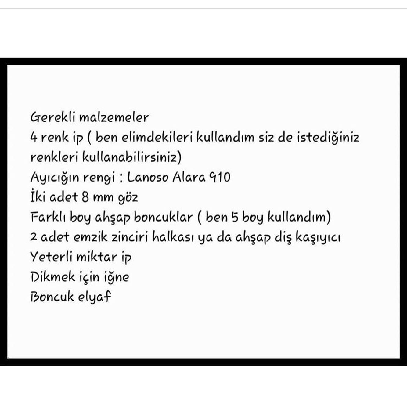 Ücretsiz Ayıcıklı Bebek Aktivite Halka Tığ İşi Şeması