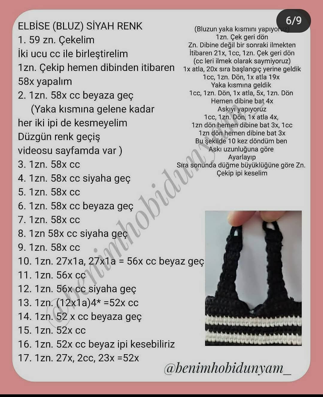 Ücretsiz Bal Tavşanı Amigurumi Tığ İşi Şeması