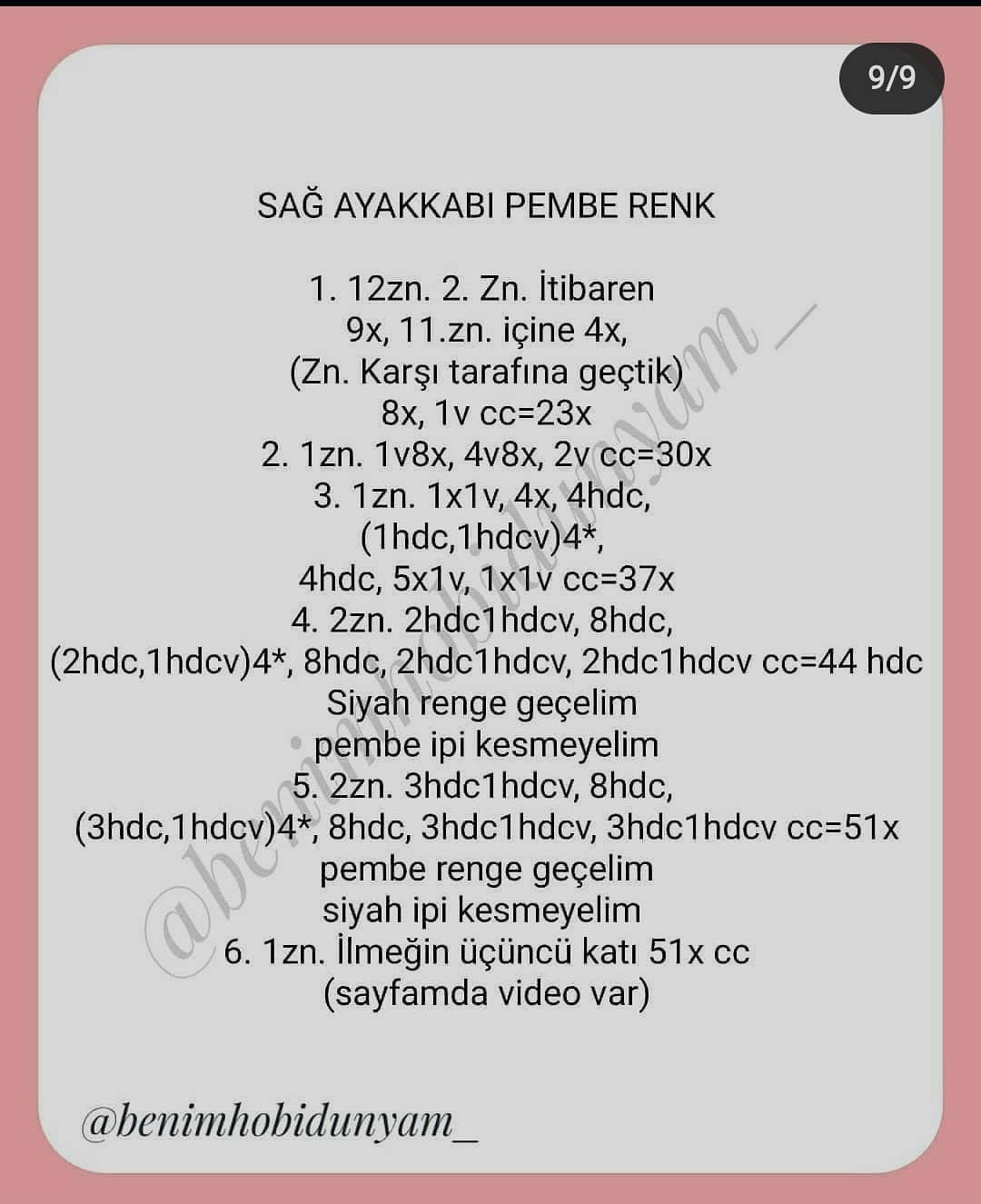 Ücretsiz Bal Tavşanı Amigurumi Tığ İşi Şeması