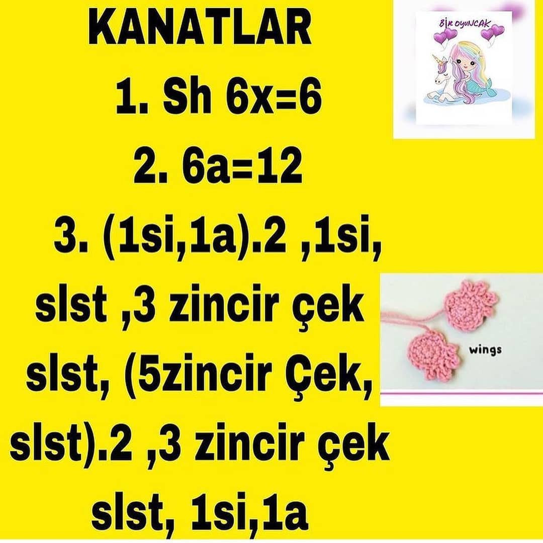 Ücretsiz Bebek Kuşu Tığ İşi Şeması