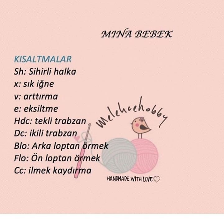 Ücretsiz Bebek Örgü Şeması: Bölüm 1