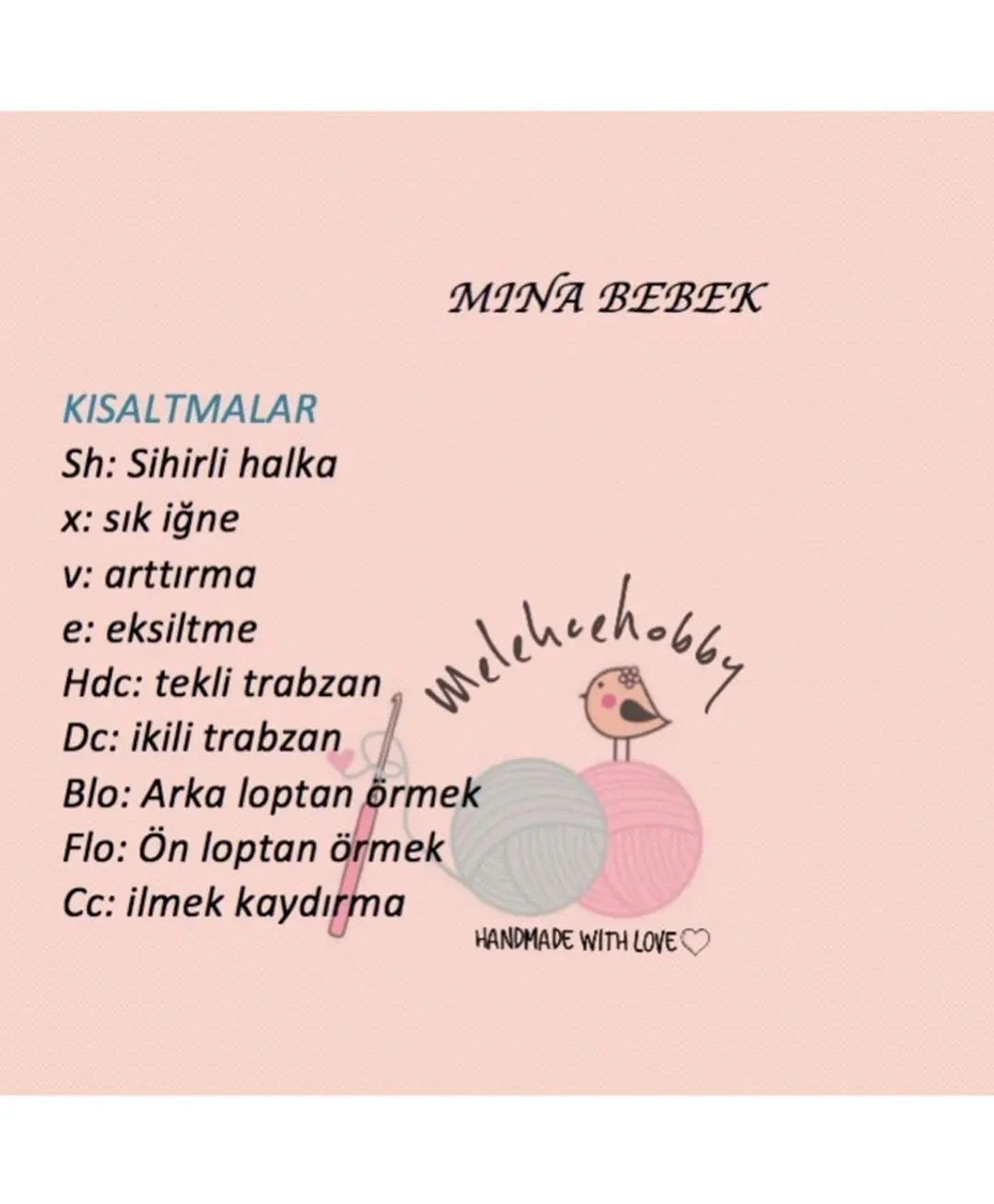 Ücretsiz Bebek Örgü Şeması: Bölüm 1