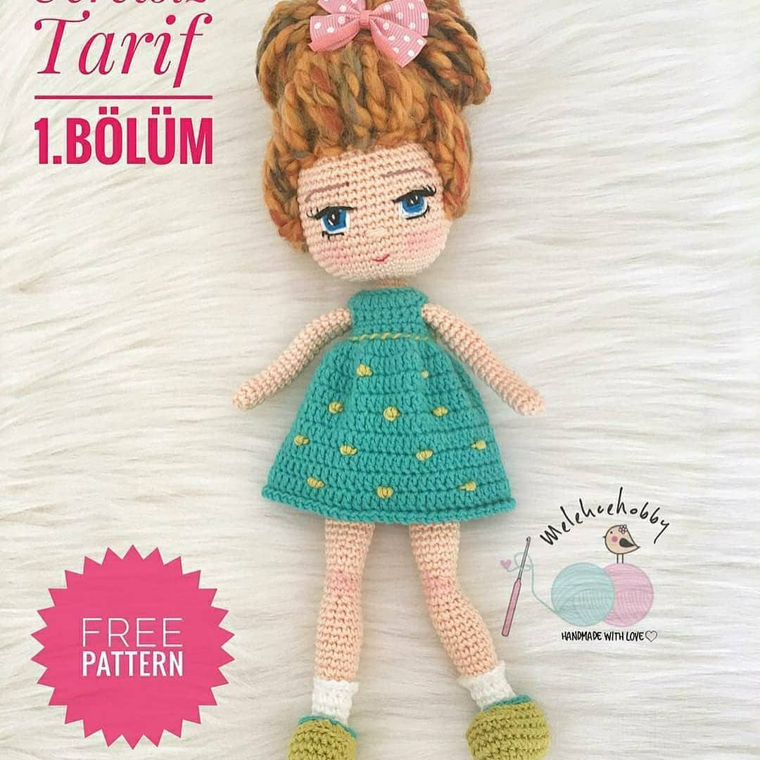Ücretsiz Bebek Örgü Şeması: Bölüm 1