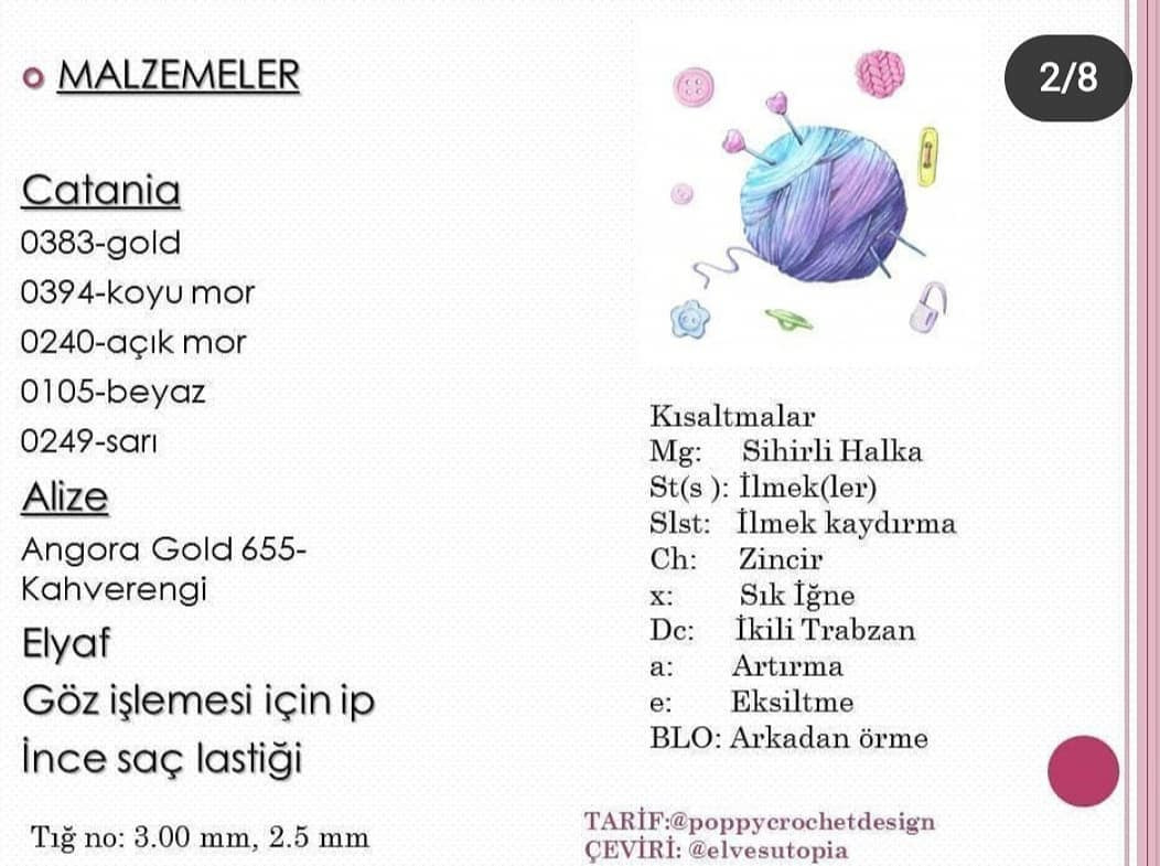 Ücretsiz Bebek Şeması: Sevimli Aslan Kız