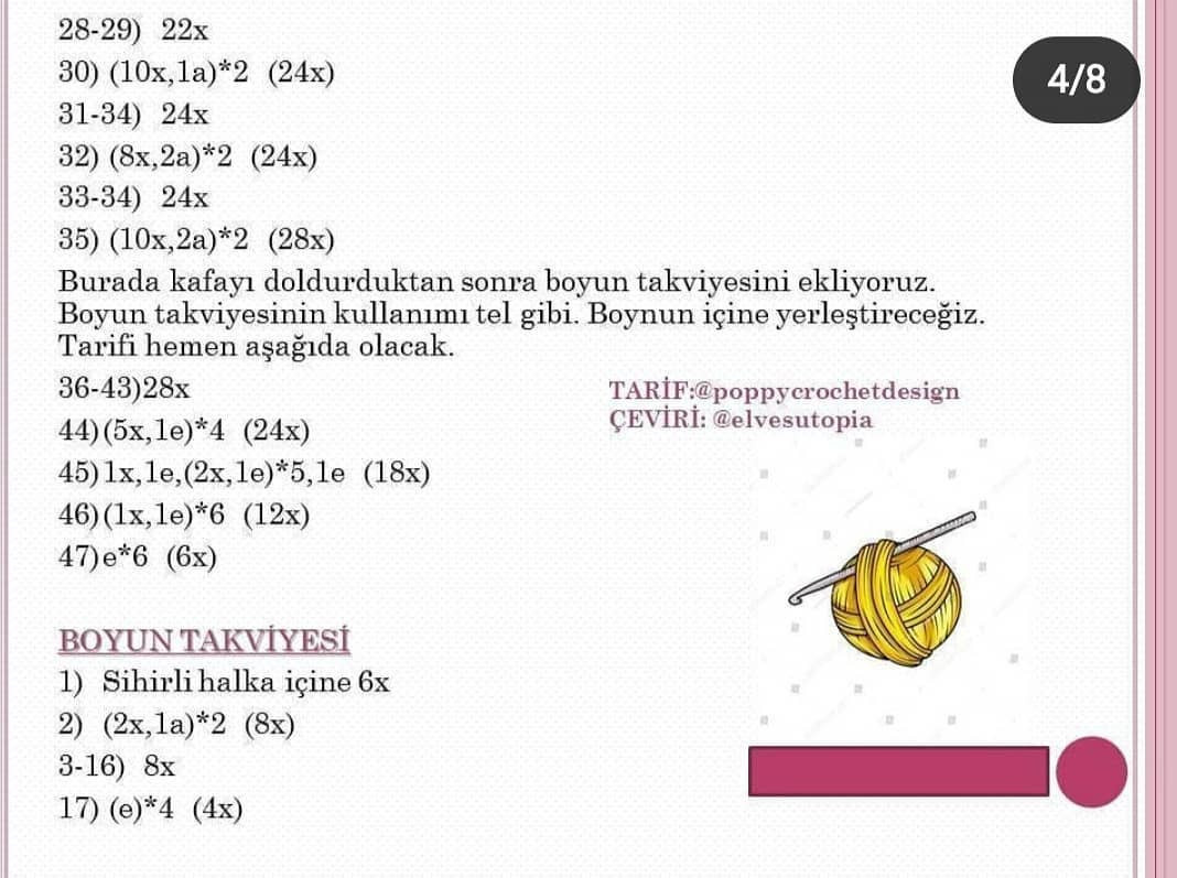 Ücretsiz Bebek Şeması: Sevimli Aslan Kız
