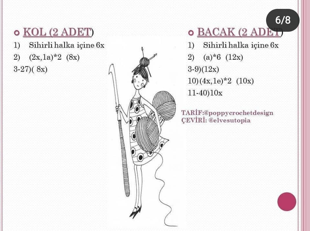 Ücretsiz Bebek Şeması: Sevimli Aslan Kız