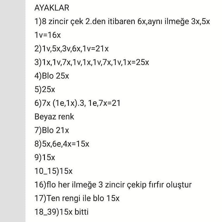 Ücretsiz Büyüleyici Pamuk Prenses Amigurumi Tarifi
