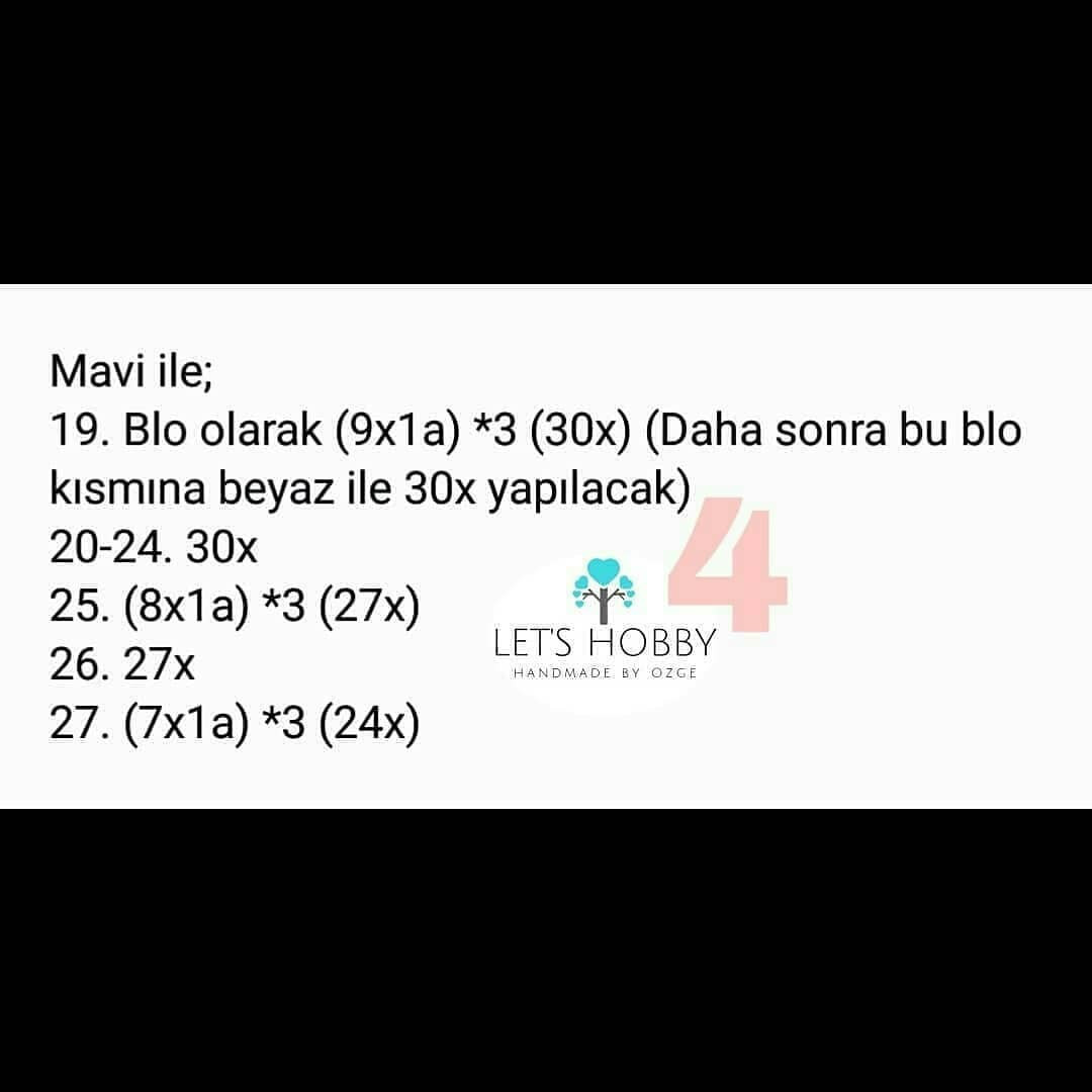 Ücretsiz Çılgın Şirin Amigurumi Yapımı