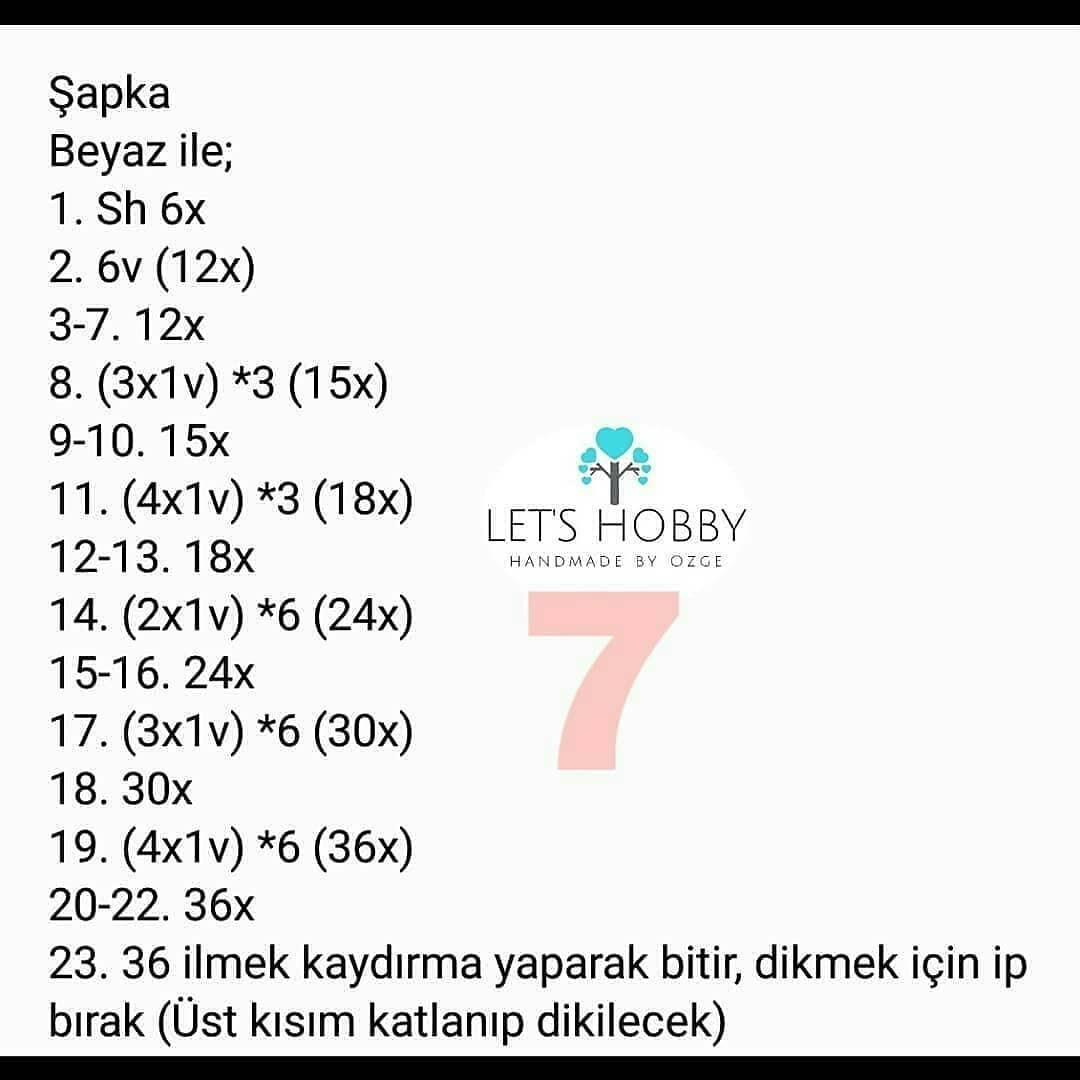 Ücretsiz Çılgın Şirin Amigurumi Yapımı