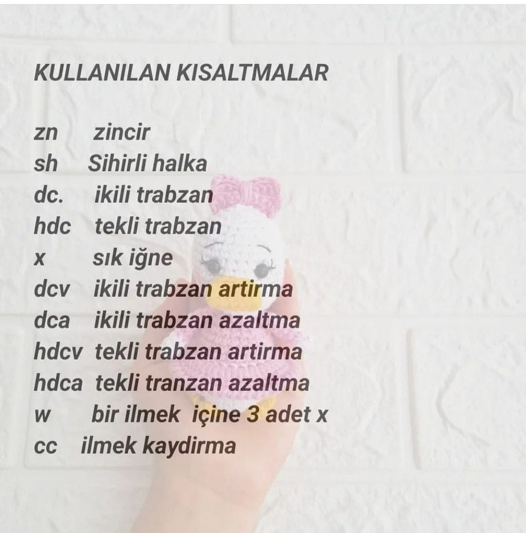 Ücretsiz Daisy Anahtarlık Örnek Şeması