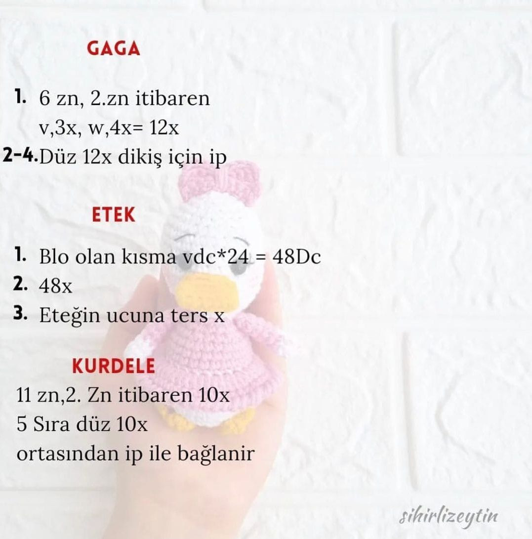 Ücretsiz Daisy Anahtarlık Örnek Şeması