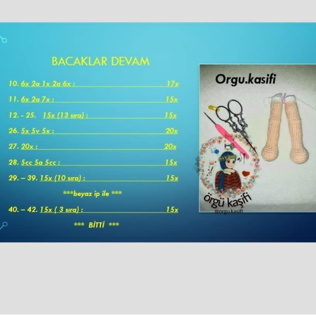 Ücretsiz Daisy Bebek Amigurumi Tarifi (1. Kısım)