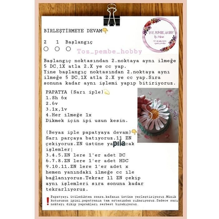 Ücretsiz Denizanası Amigurumi Tarifi amigurumitarifleriücretsiz