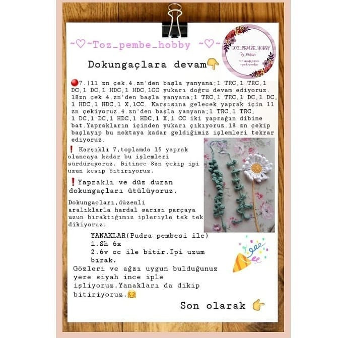 Ücretsiz Denizanası Amigurumi Tarifi amigurumitarifleriücretsiz