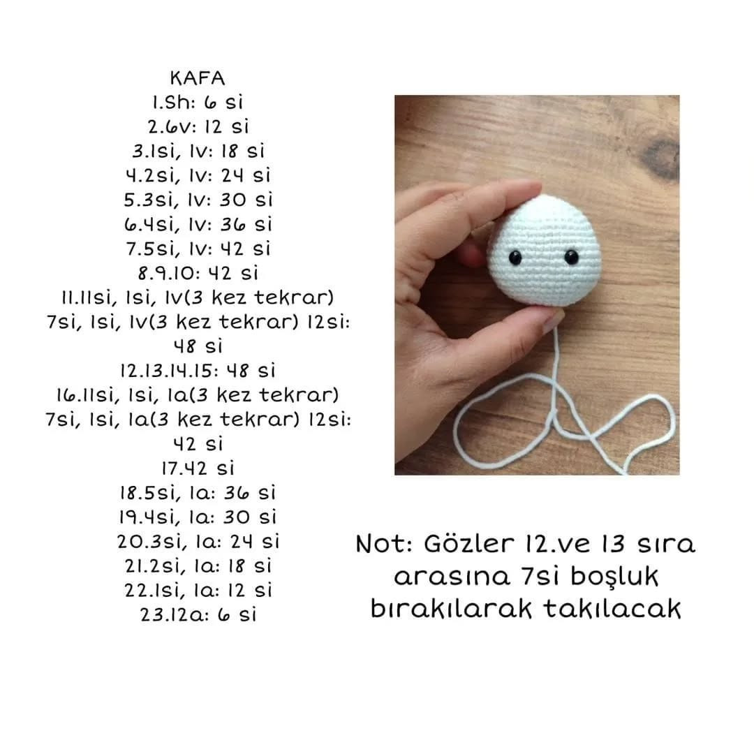 Ücretsiz Hello Kitty Saç Bandı Tığ İşi Tarifi