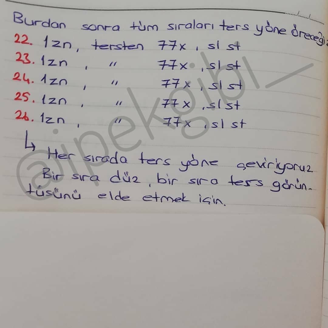 Ücretsiz İpek Bebek Ayak ve Bacak Örgü Tarifi