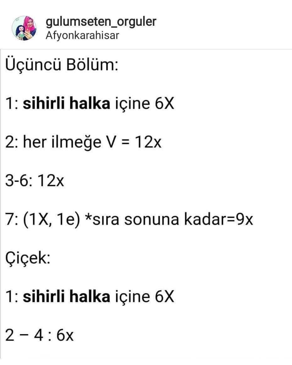 Ücretsiz Kaktüs Amigurumi Yapımı