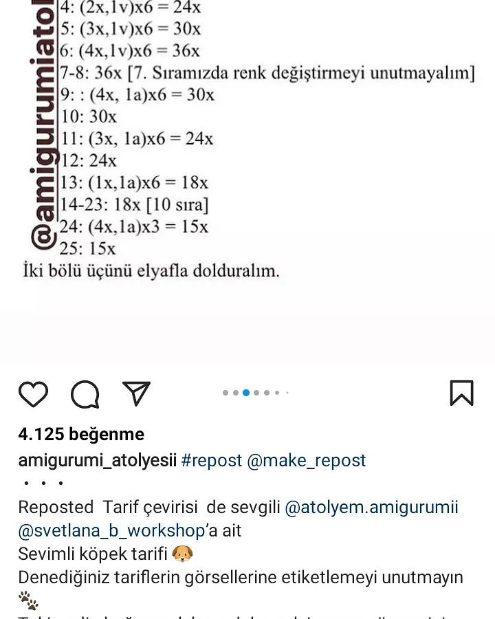 Ücretsiz Köpek Amigurumi Yapımı Tüm amigurumi camiası adına bi sorum olacak canlar