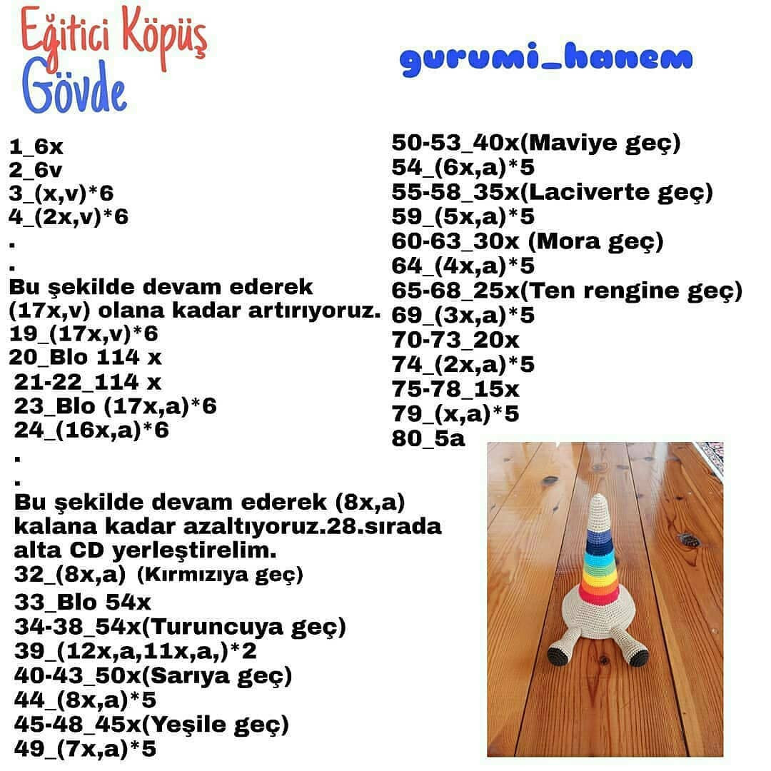 Ücretsiz Köpek Halka Kulesi Amigurumi Tarifi