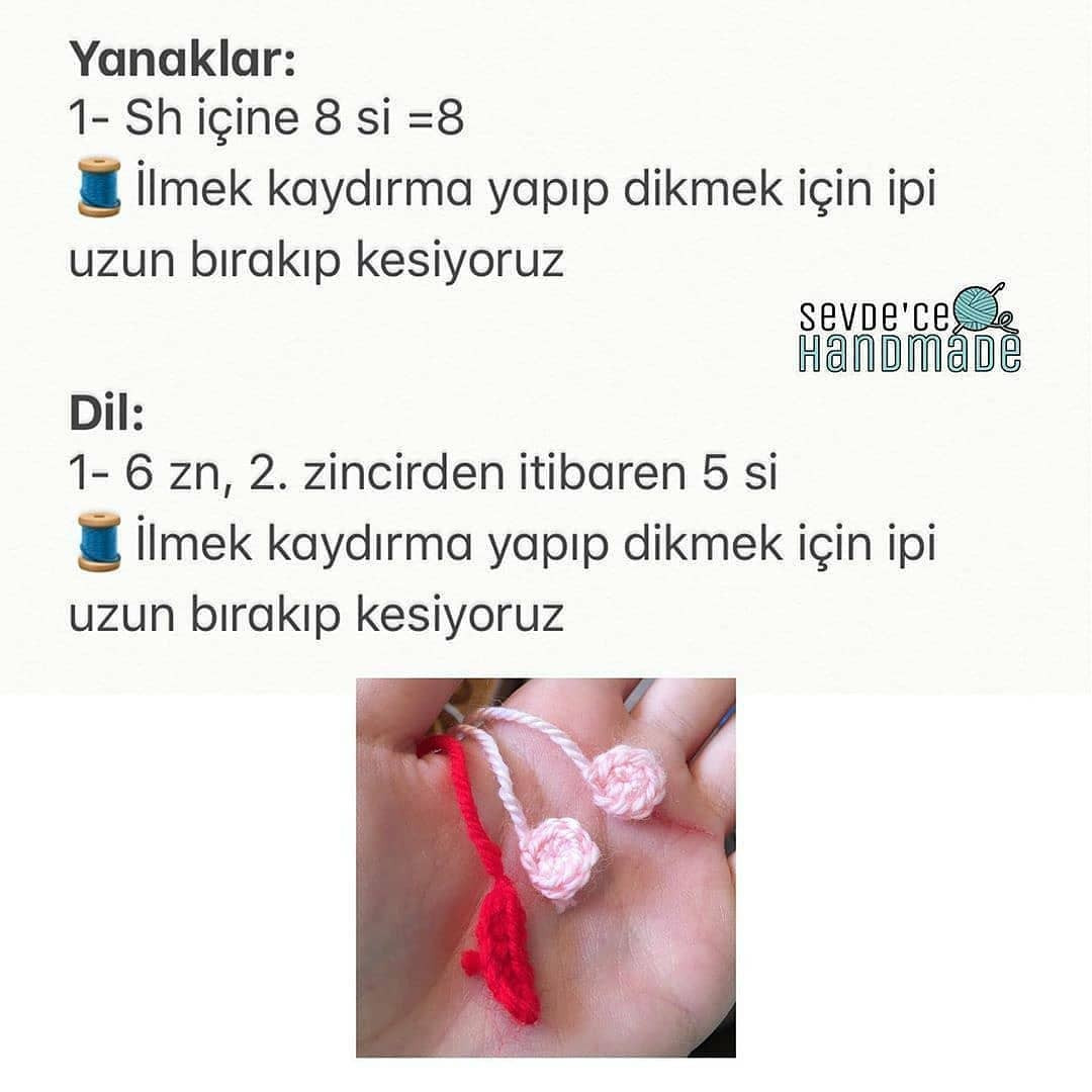 Ücretsiz Kurbağa Amigurumi Şeması
