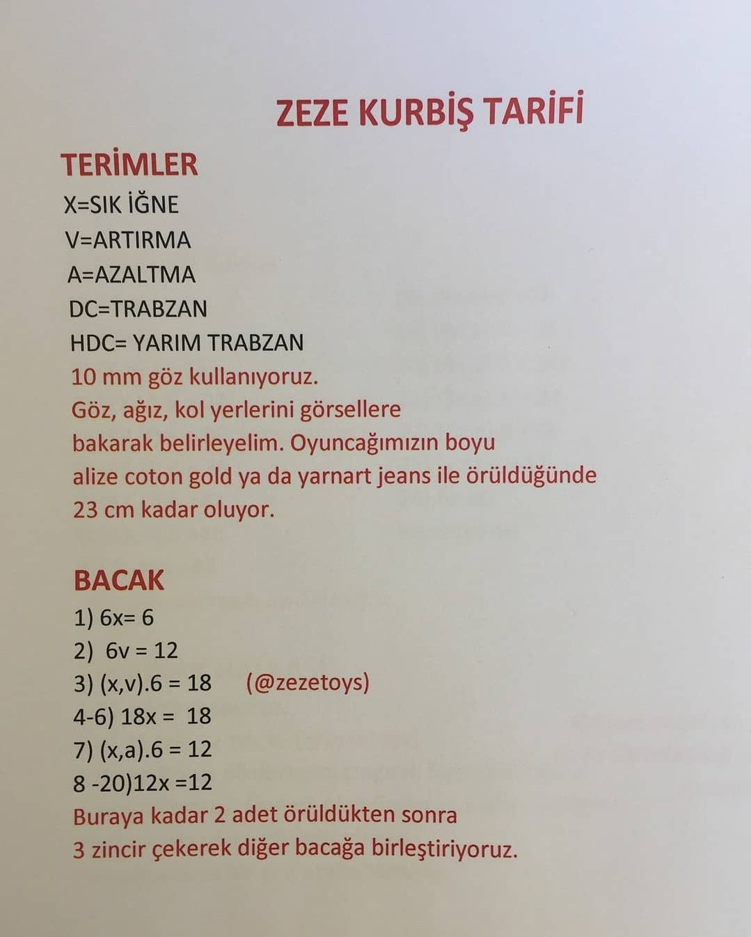 Ücretsiz Kurbağa Amigurumi Yapımı