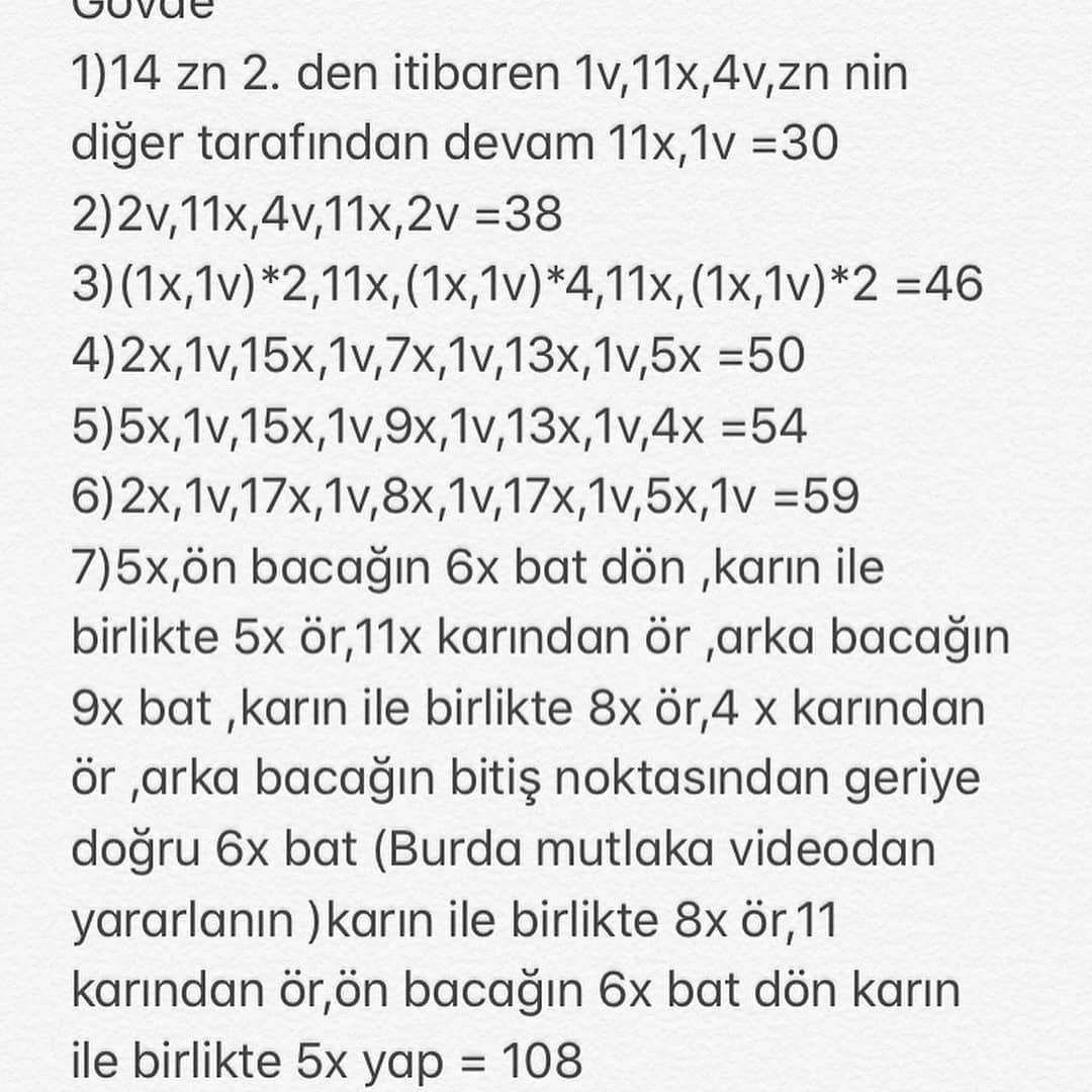 Ücretsiz Kuzu Bebek Yapımı Şeması
