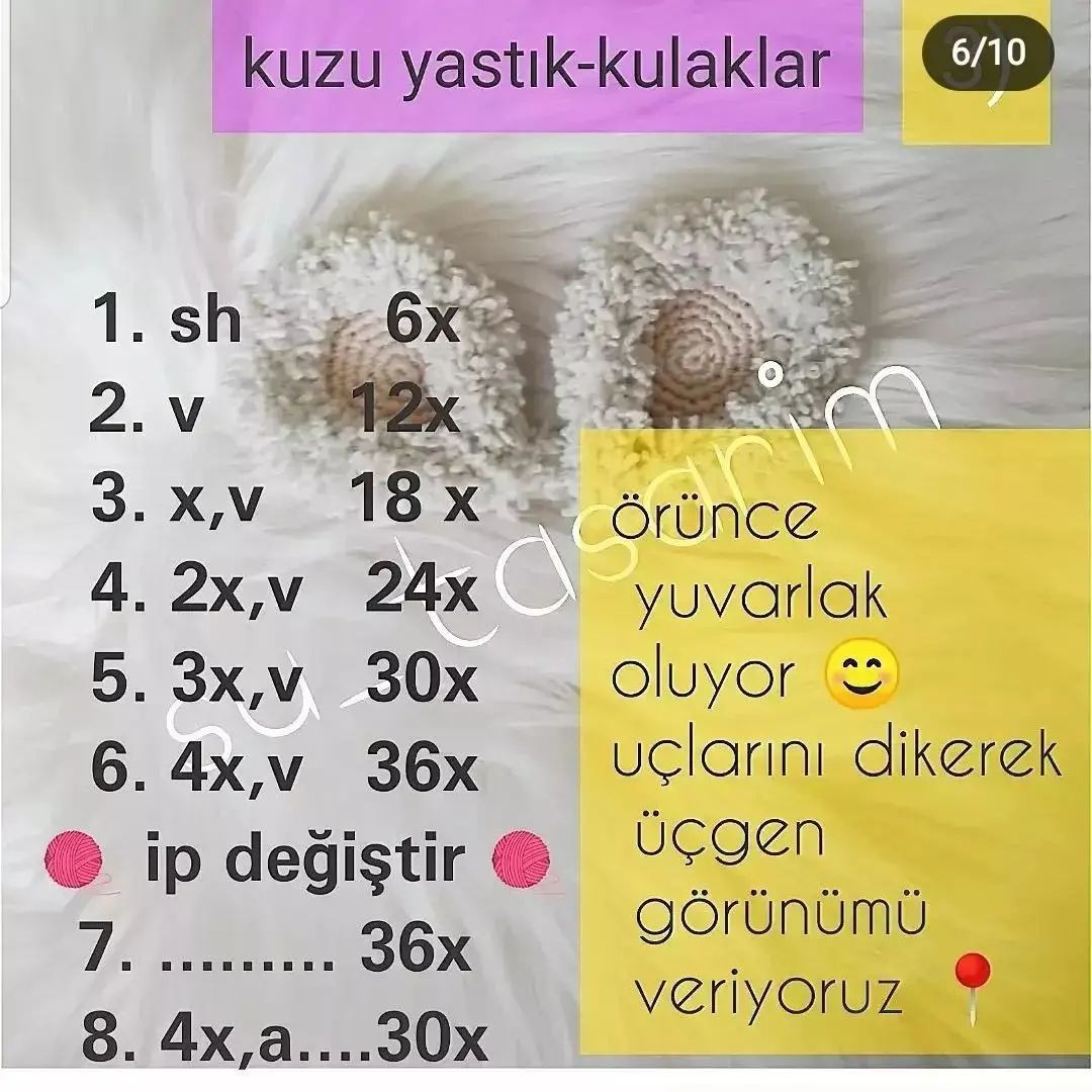 ÜCRETSİZ KUZU YASTIK ÖRNEĞİ