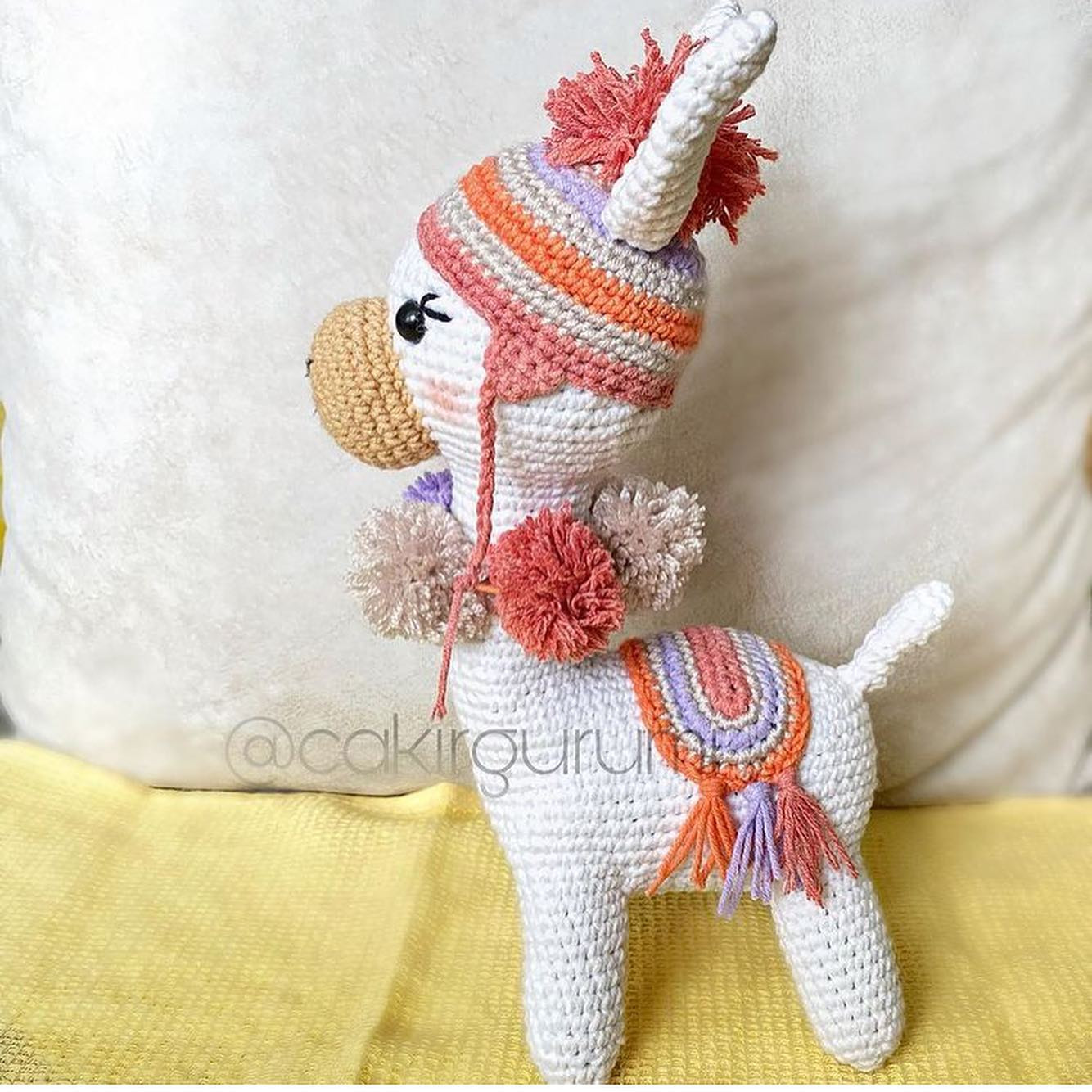 Ücretsiz LAMA Amigurumi Yapımı