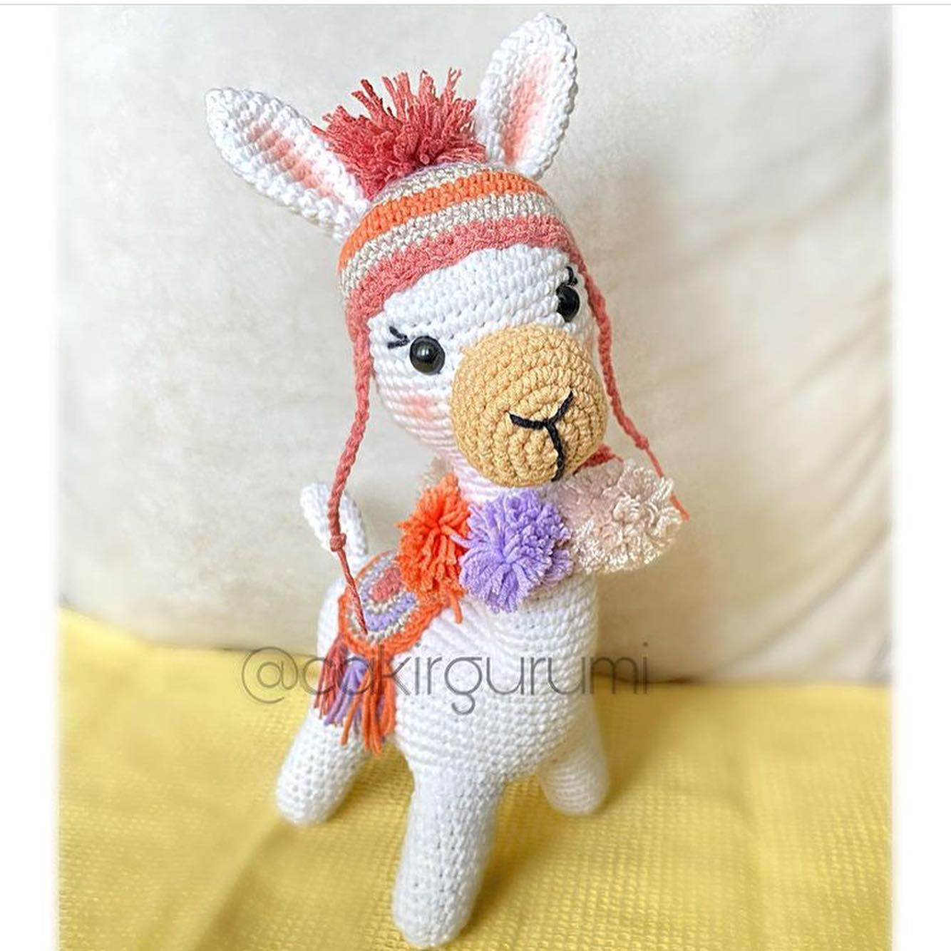 Ücretsiz LAMA Amigurumi Yapımı