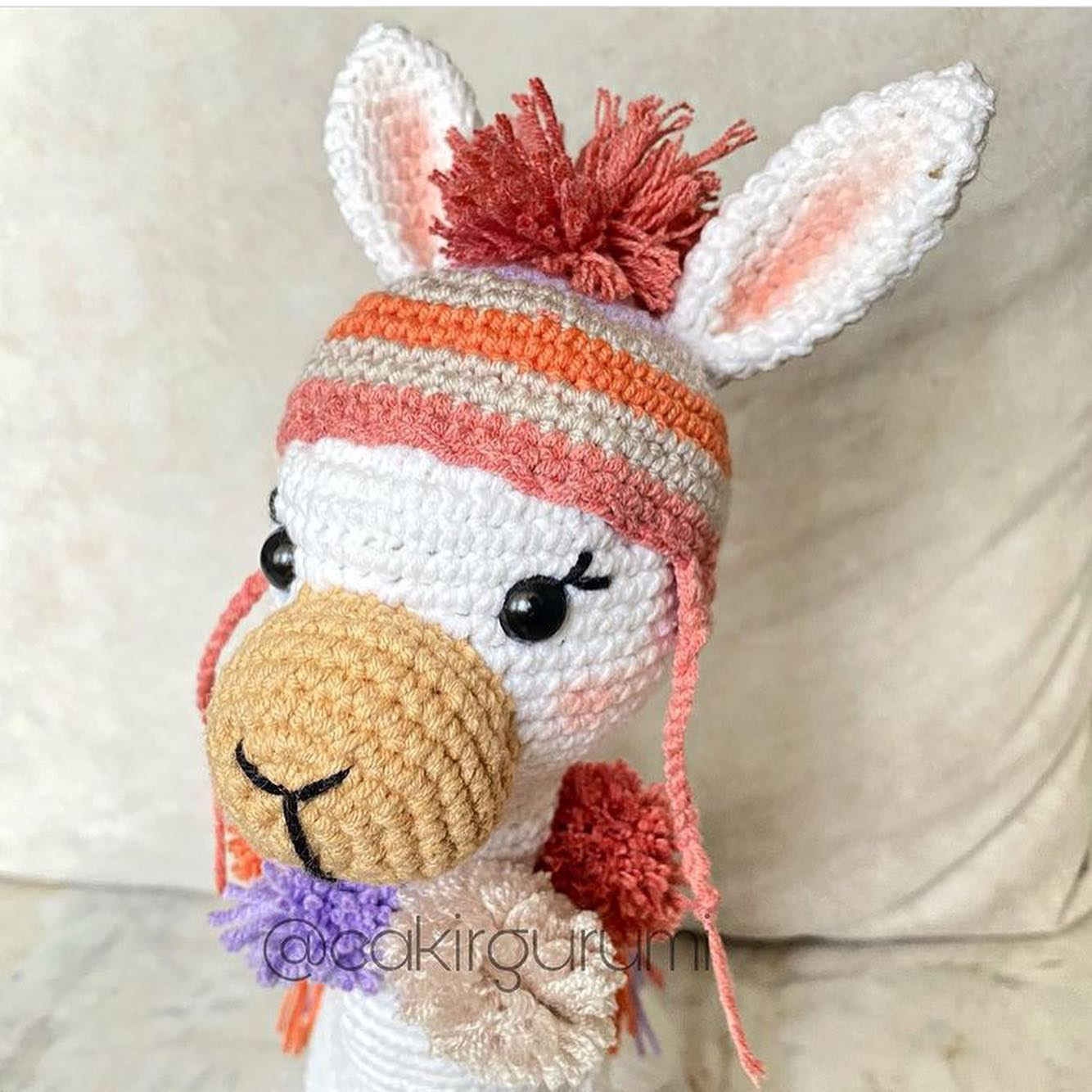 Ücretsiz LAMA Amigurumi Yapımı