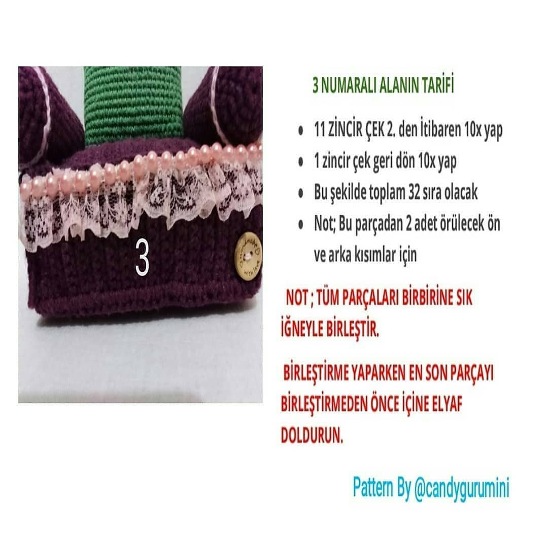 Ücretsiz Mini Kanepe Örgü Tarifi