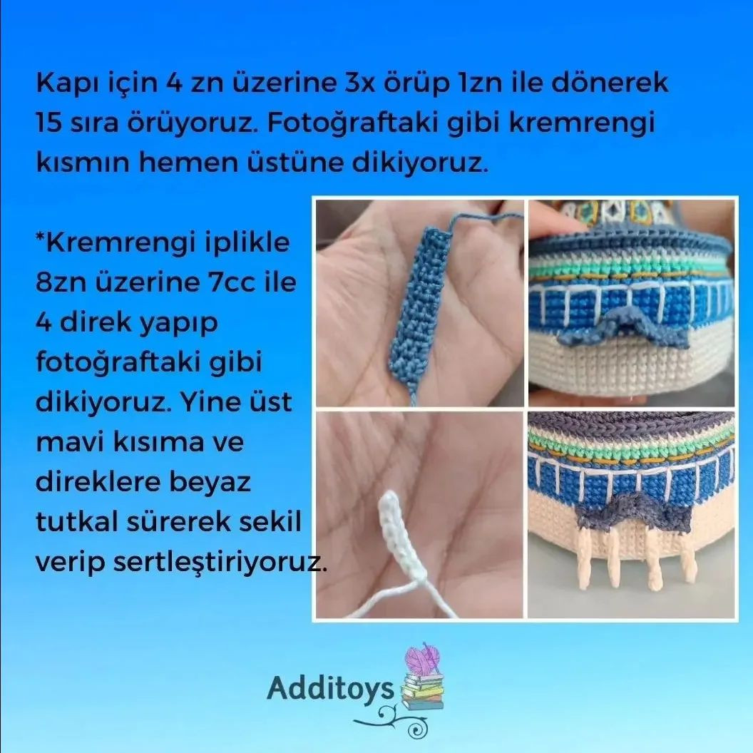 Ücretsiz Móc Örgü Şeması: Kudüs Kubbesi