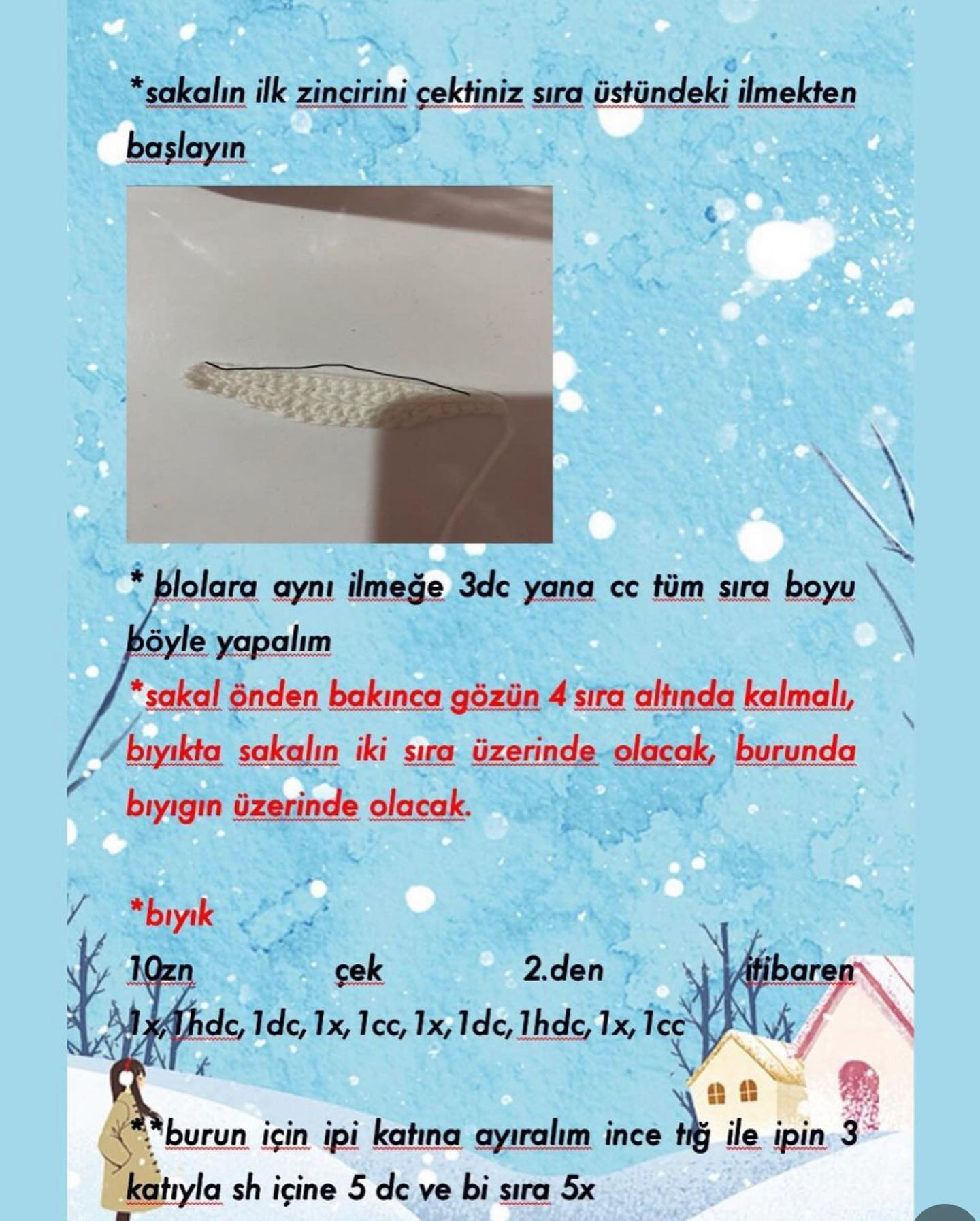 Ücretsiz Noel Baba Amigurumi Tarifi