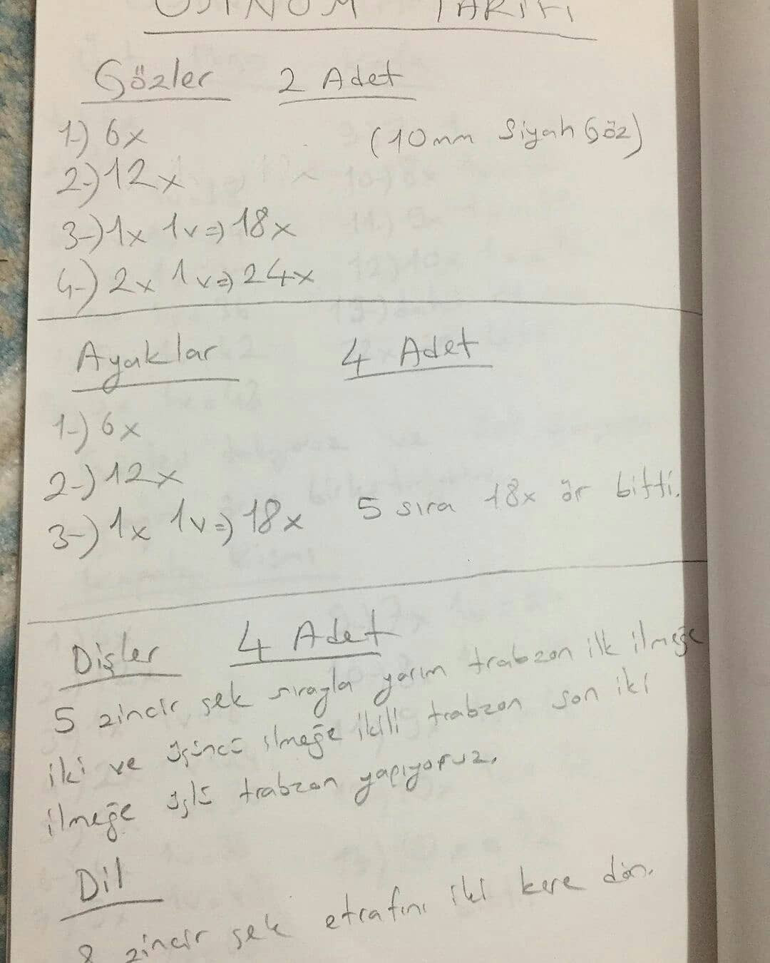 Ücretsiz Om Nom Tığ İşi Yapımı
