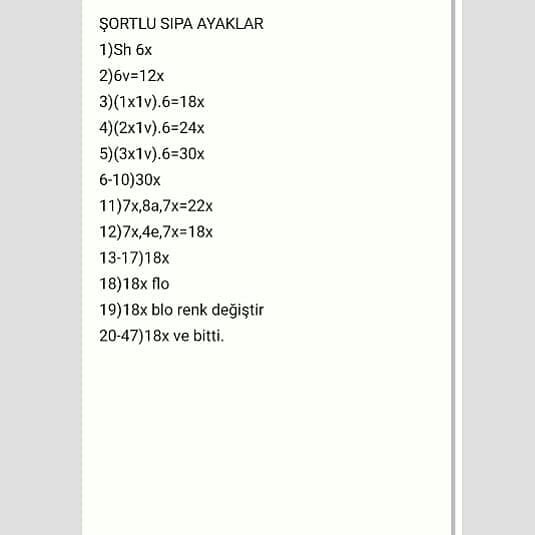 Ücretsiz Örme Eşek Oyuncak Tarifi