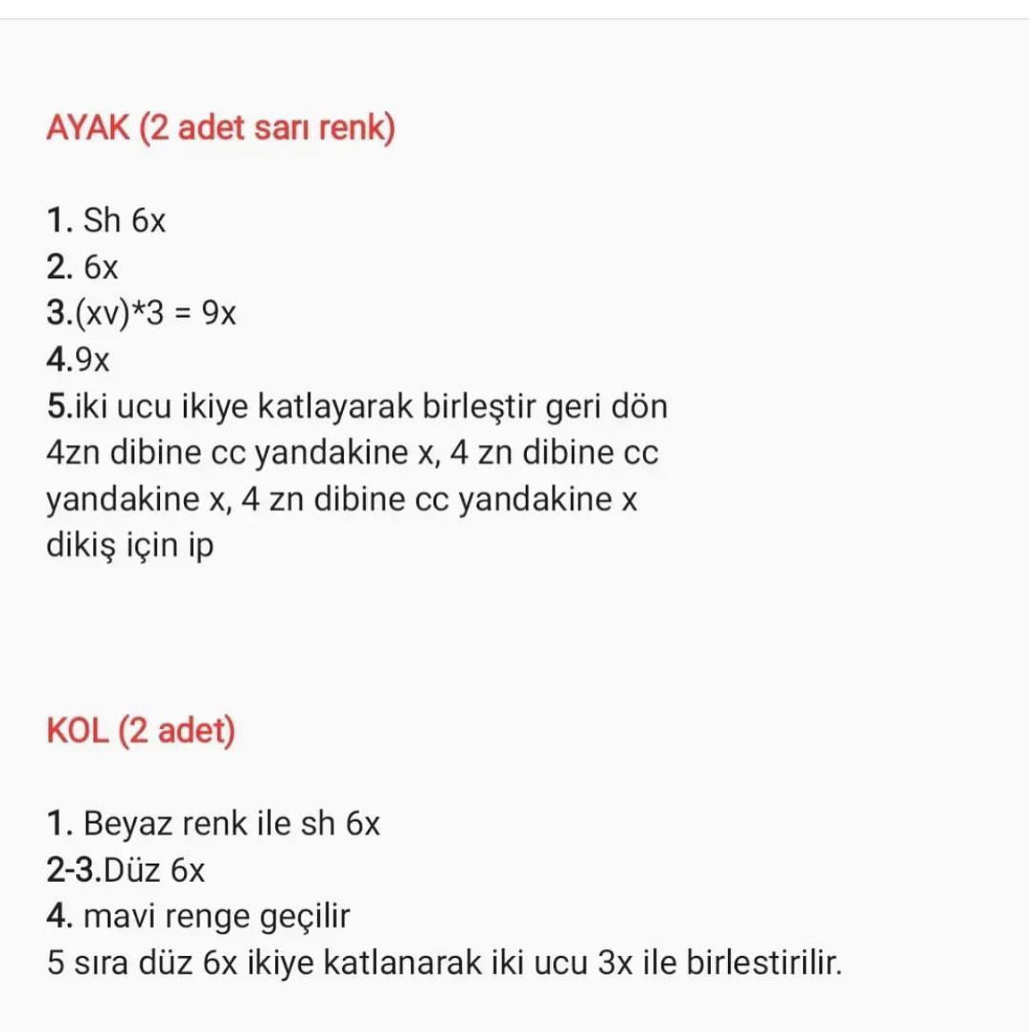 Ücretsiz Örme Ördek Anahtarlık Şeması