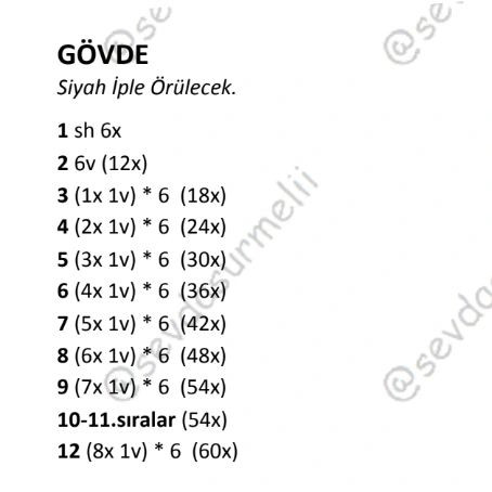 Ücretsiz Örme Örümcek Şeması
