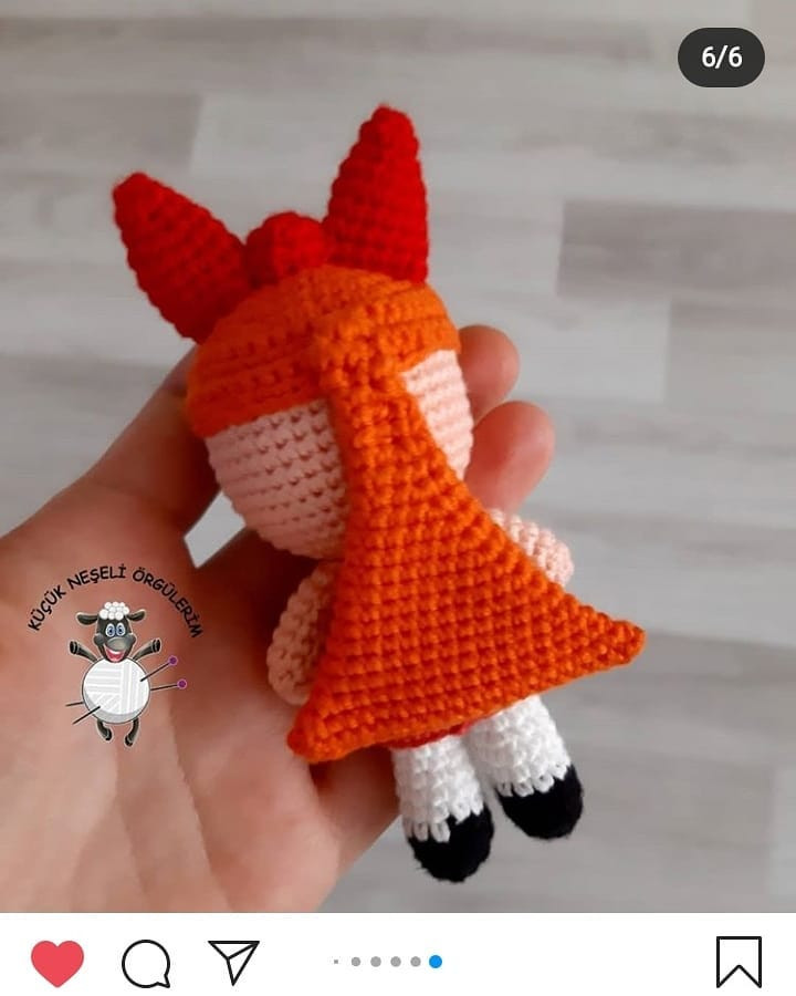 Ücretsiz Powerpuff Kız Amigurumi Yapımı