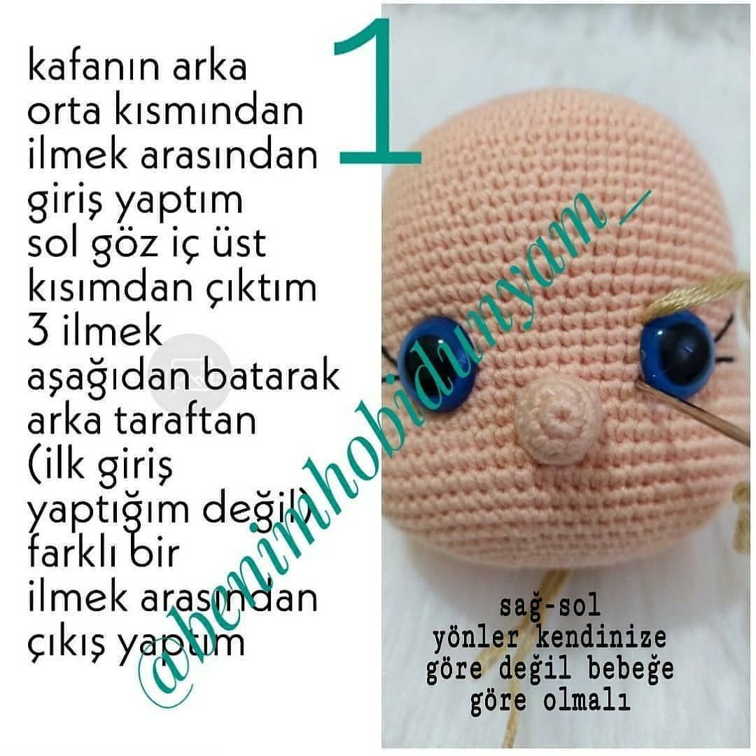 Ücretsiz Şeker Kız Amigurumi Patikleri: