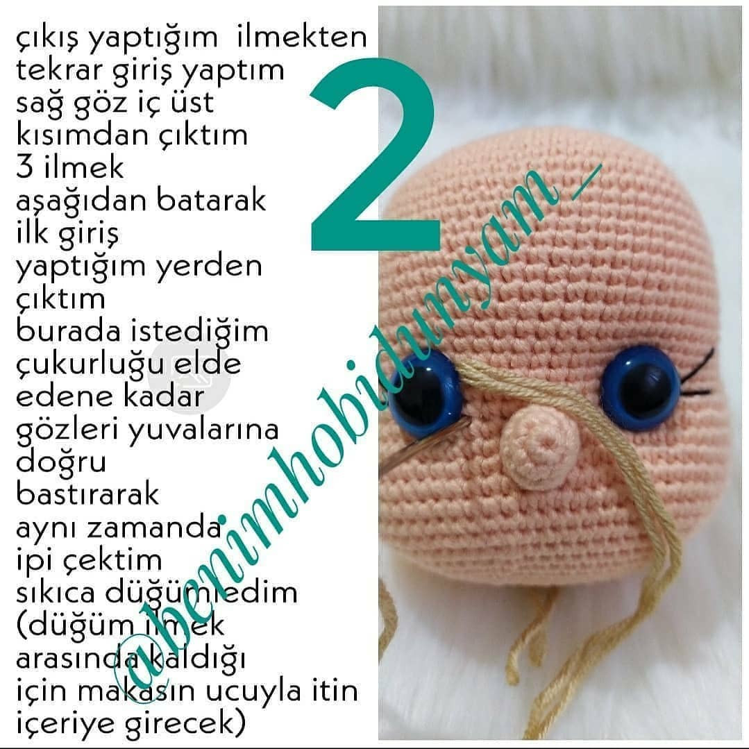 Ücretsiz Şeker Kız Amigurumi Patikleri:
