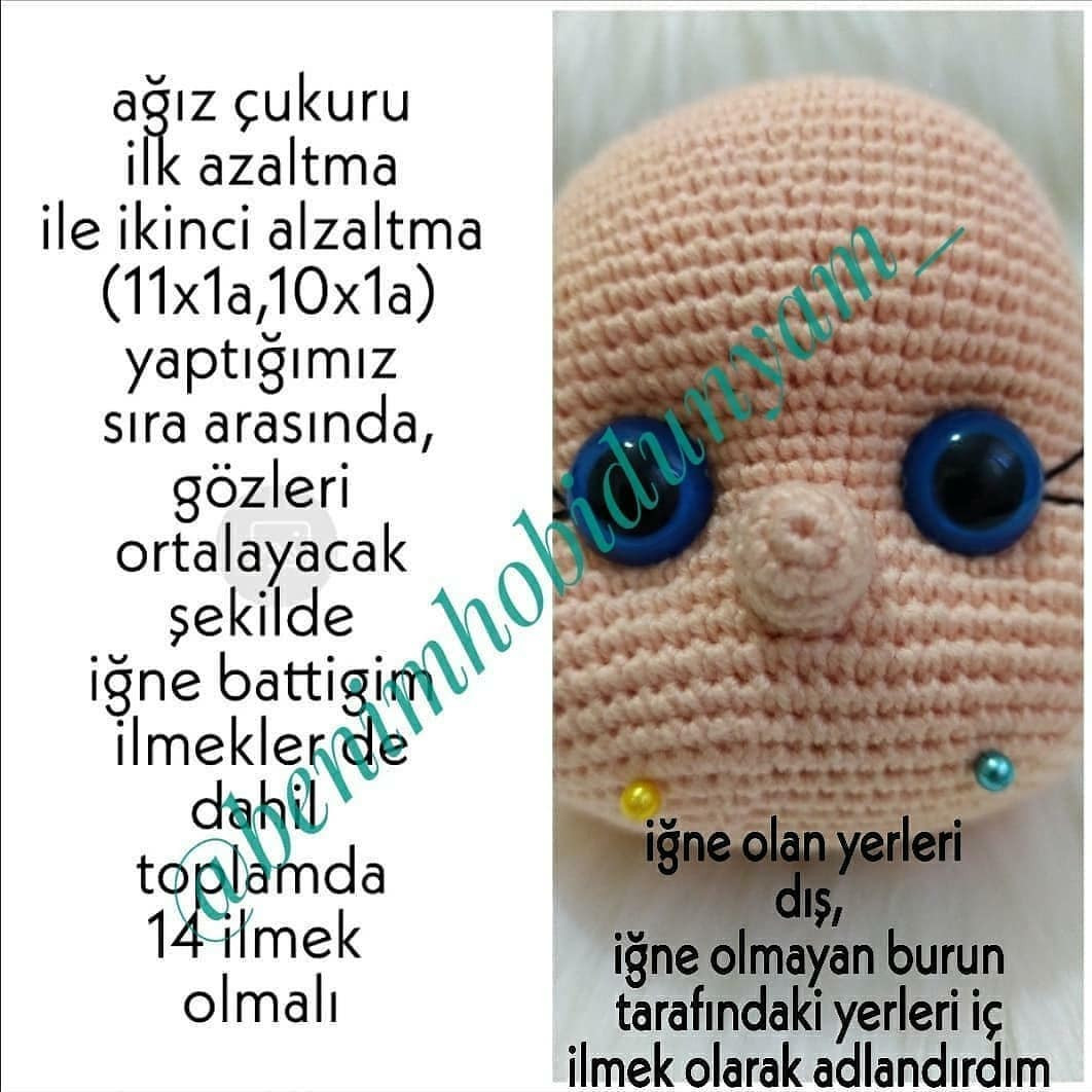 Ücretsiz Şeker Kız Amigurumi Patikleri: